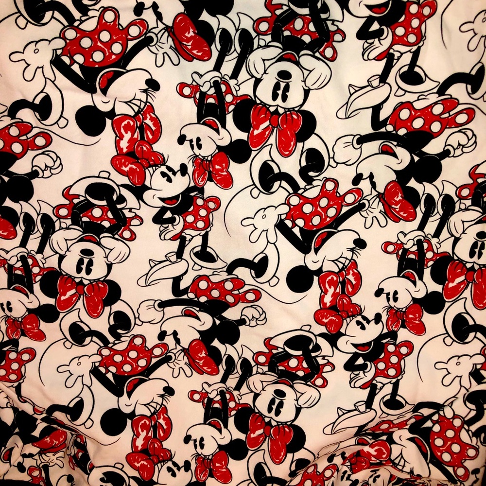 2x Disneyland Minnie Mouse Zipup Hoodie with Ears